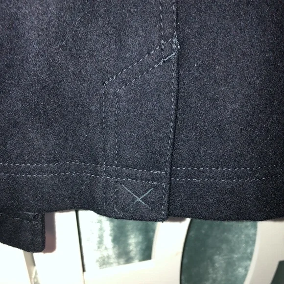 Girls Tommy Hilfiger Wool Blend Military Style Pea Coat